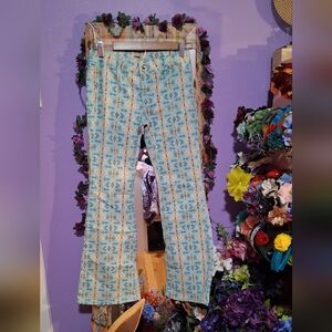 Stylish Kids Patterned Jeans